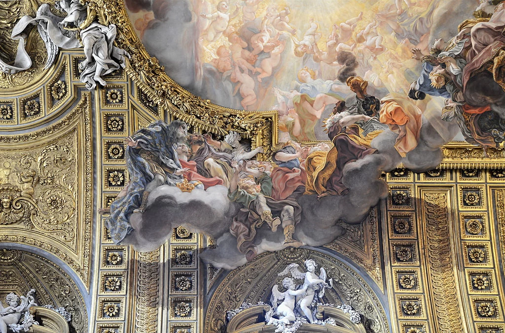 Trionfo del nome di Gesù - Chiesa del Gesù (Roma), G.Battista Gaulli, il Baciccio